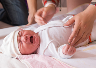 Mopperende ouders zorgen voor stress bij baby